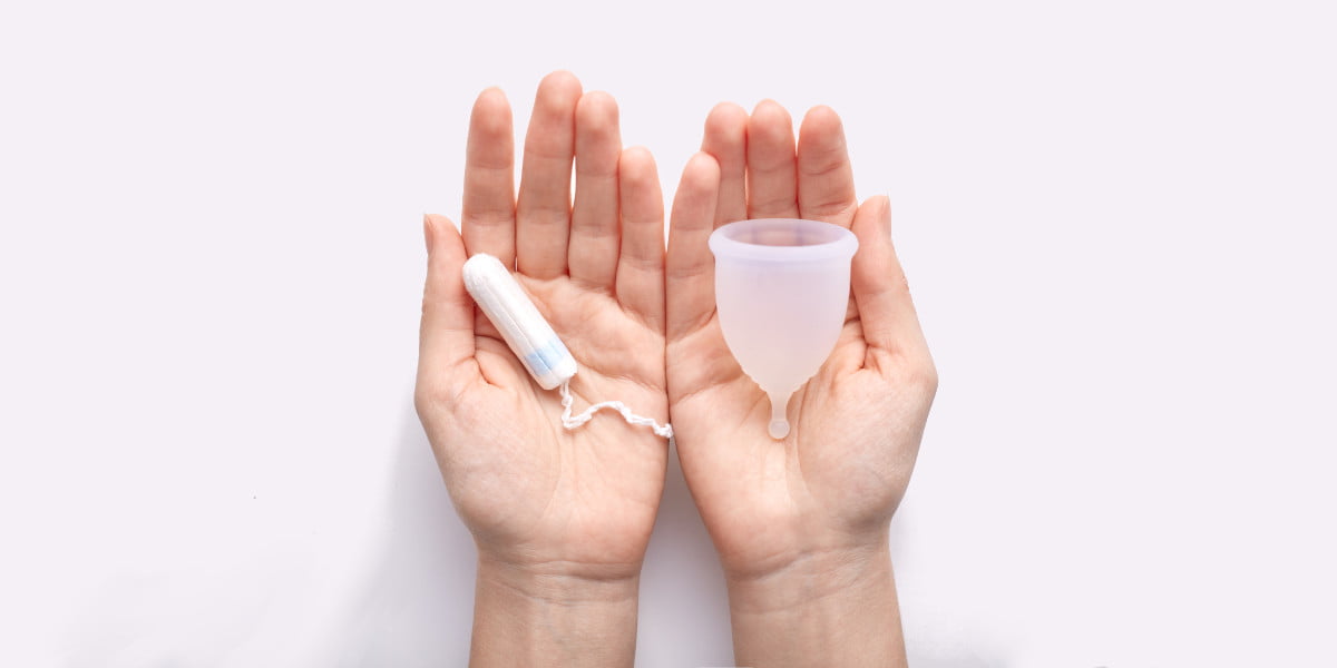 tampon dan menstrual cup