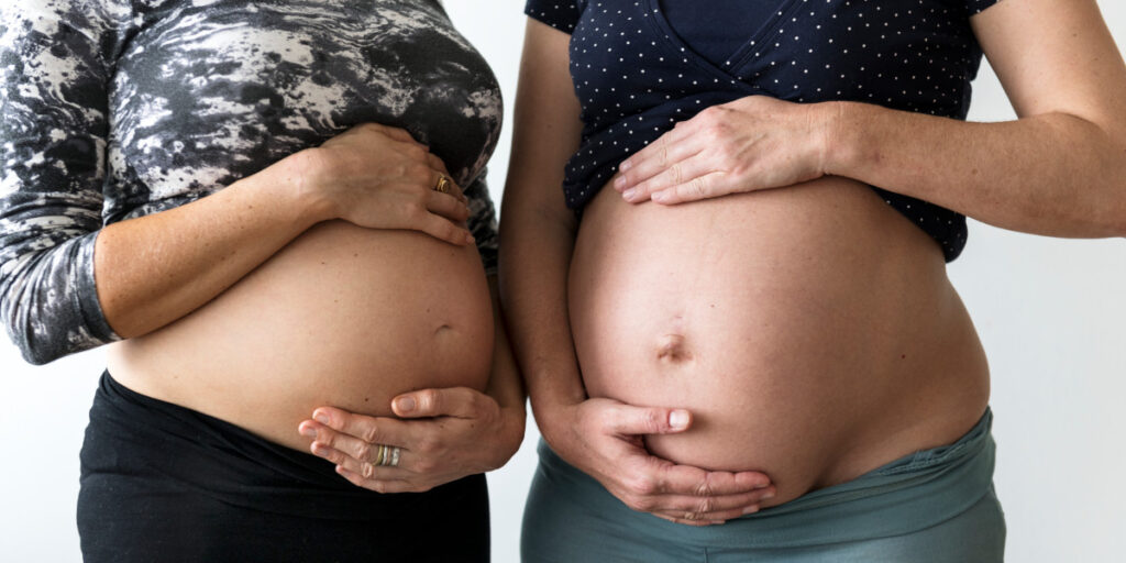 ciri-ciri perut hamil dan buncit