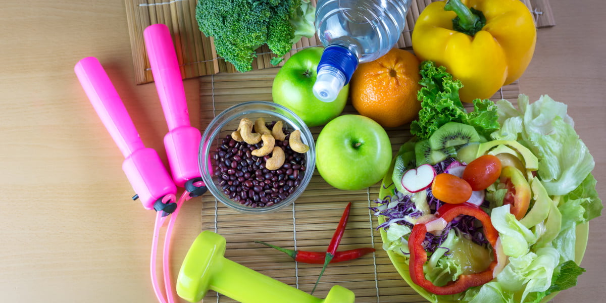 pengaturan diet dan olahraga