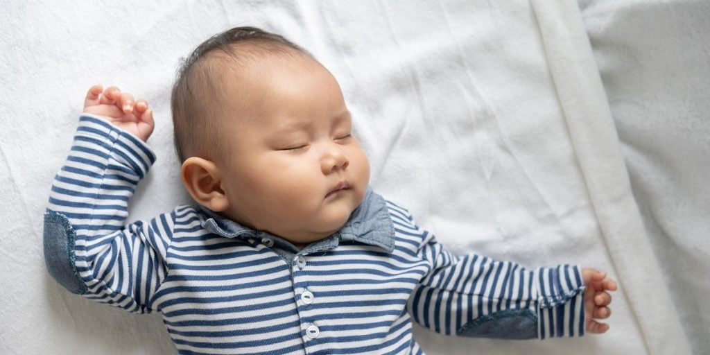 posisi tidur bayi yang benar
