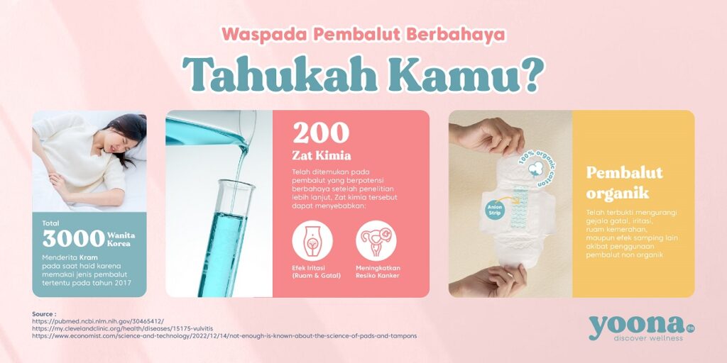 waspada pembalut berbahaya