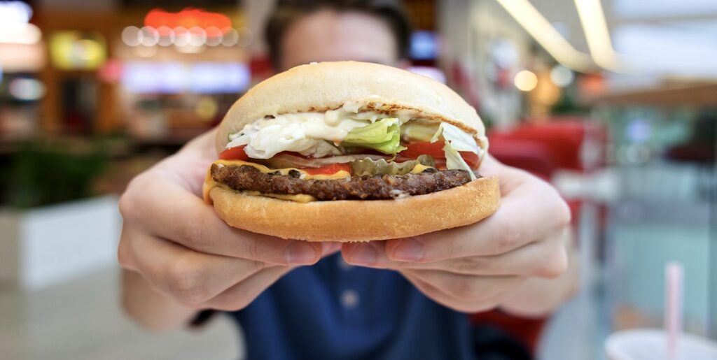 Cek berapa kalori burger