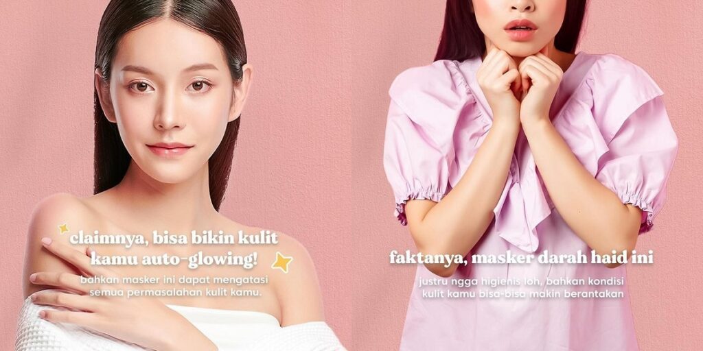 apa itu masker darah haid