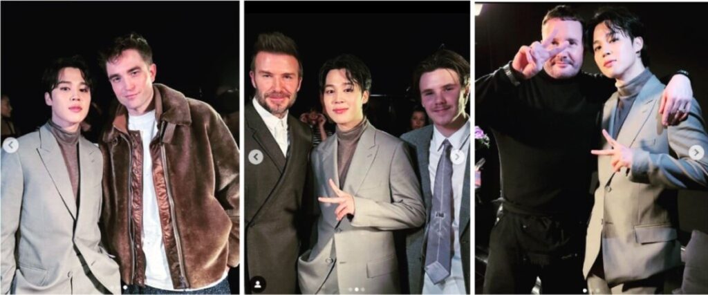 Jimin BTS di Paris Fashion Week