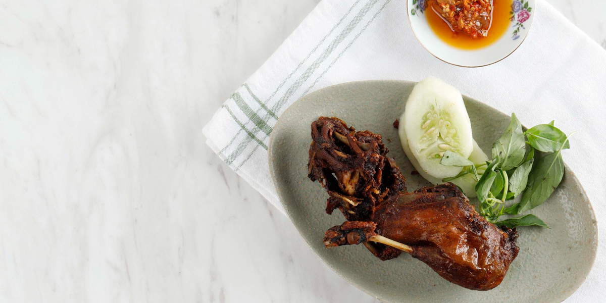 kalori dan manfaat makan daging bebek goreng