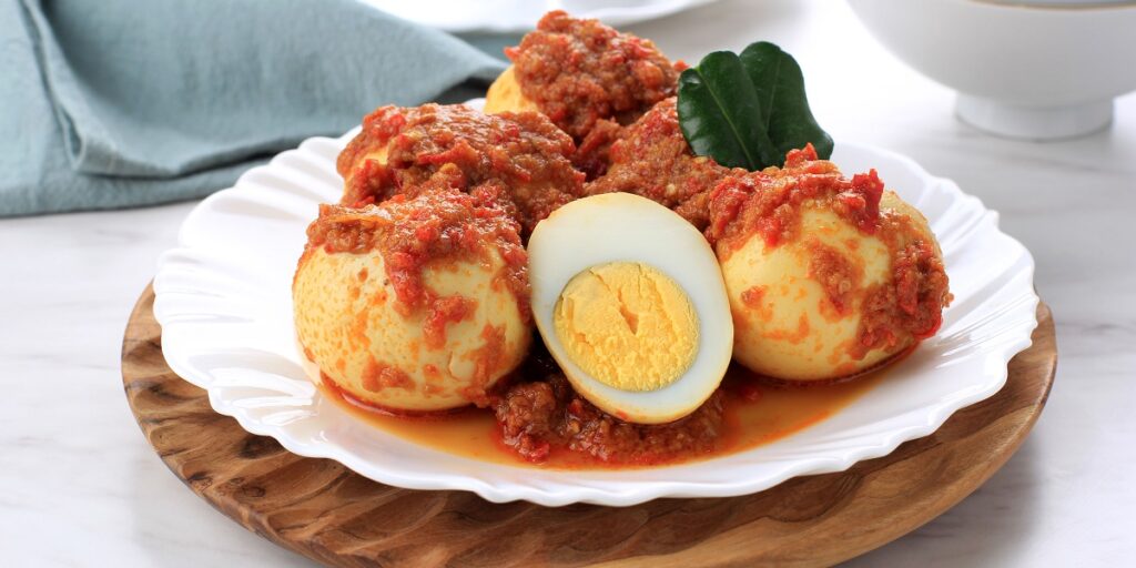kalori telur balado