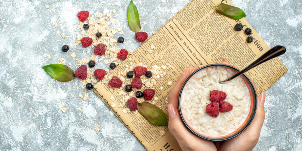 cara penyajian quaker oatmeal