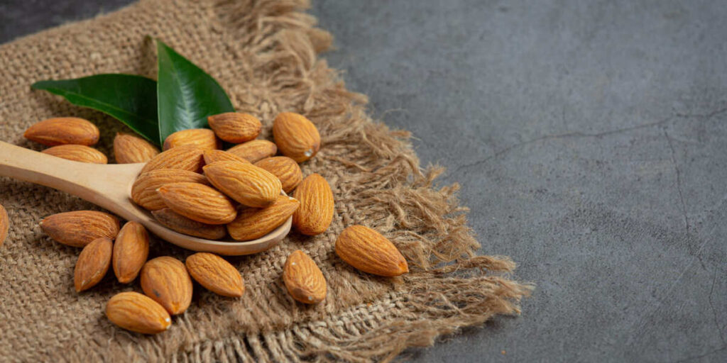 manfaat kacang almond untuk promil
