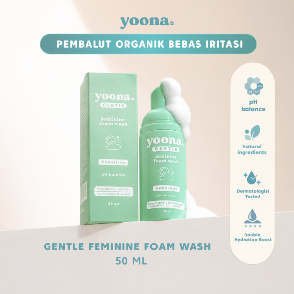 Yoona Gentle Feminine Foam Wash - Sensitive
