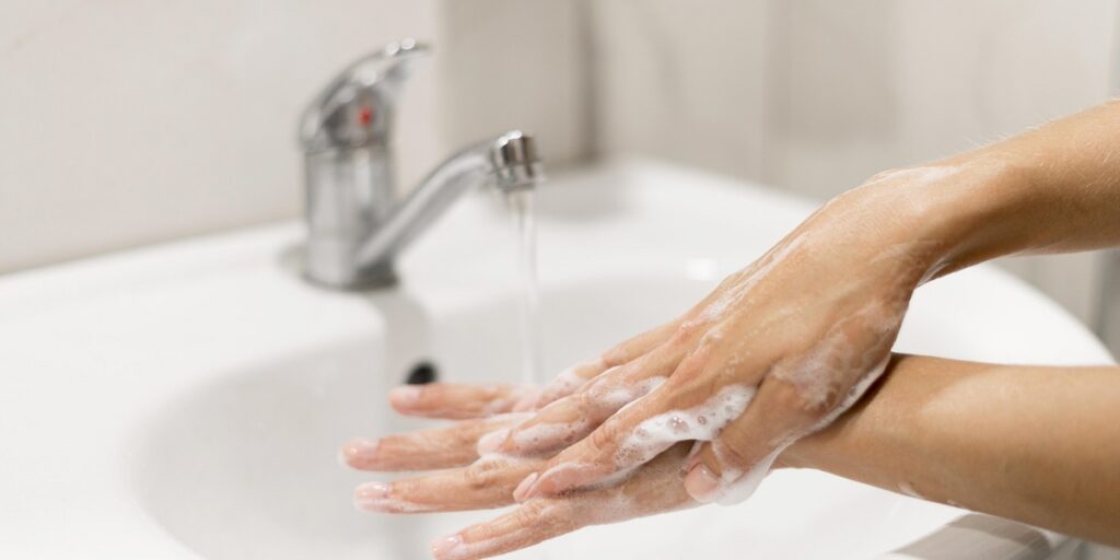 6 langkah cuci tangan